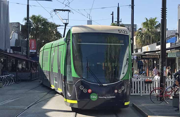 Yarra Trams Citadis CGU 5123